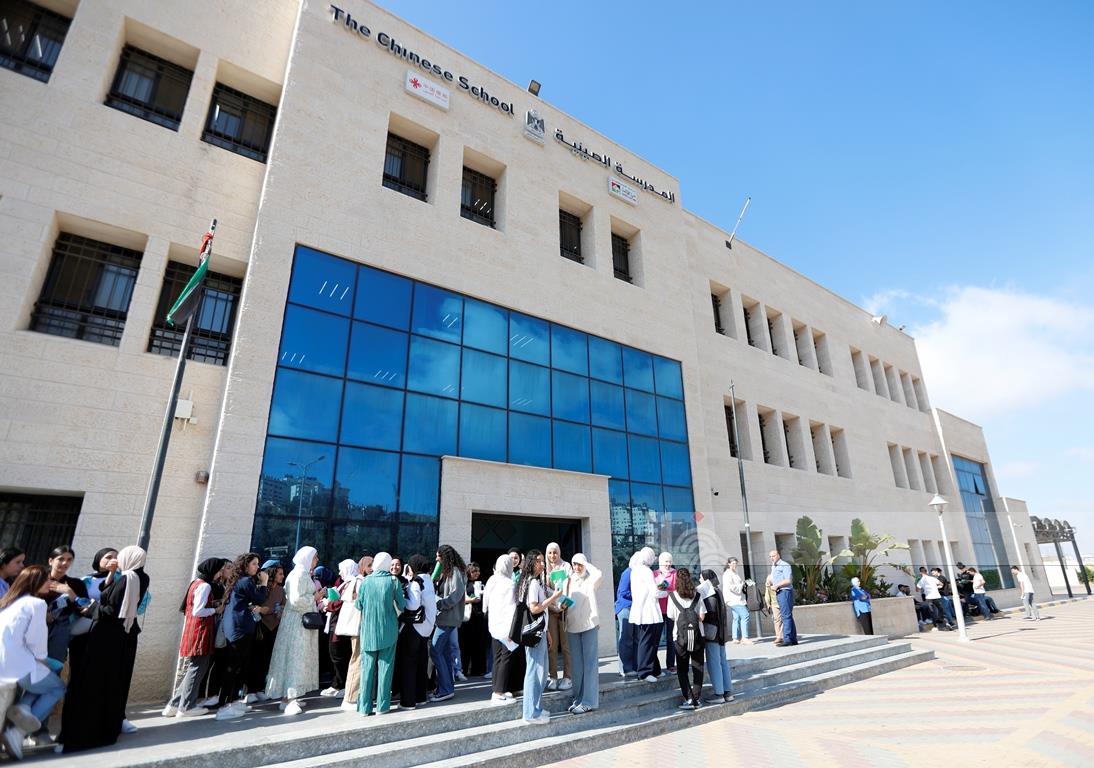 المدرسة الصينية بمدينة رام الله (تصوير: شروق زيد/وفا)